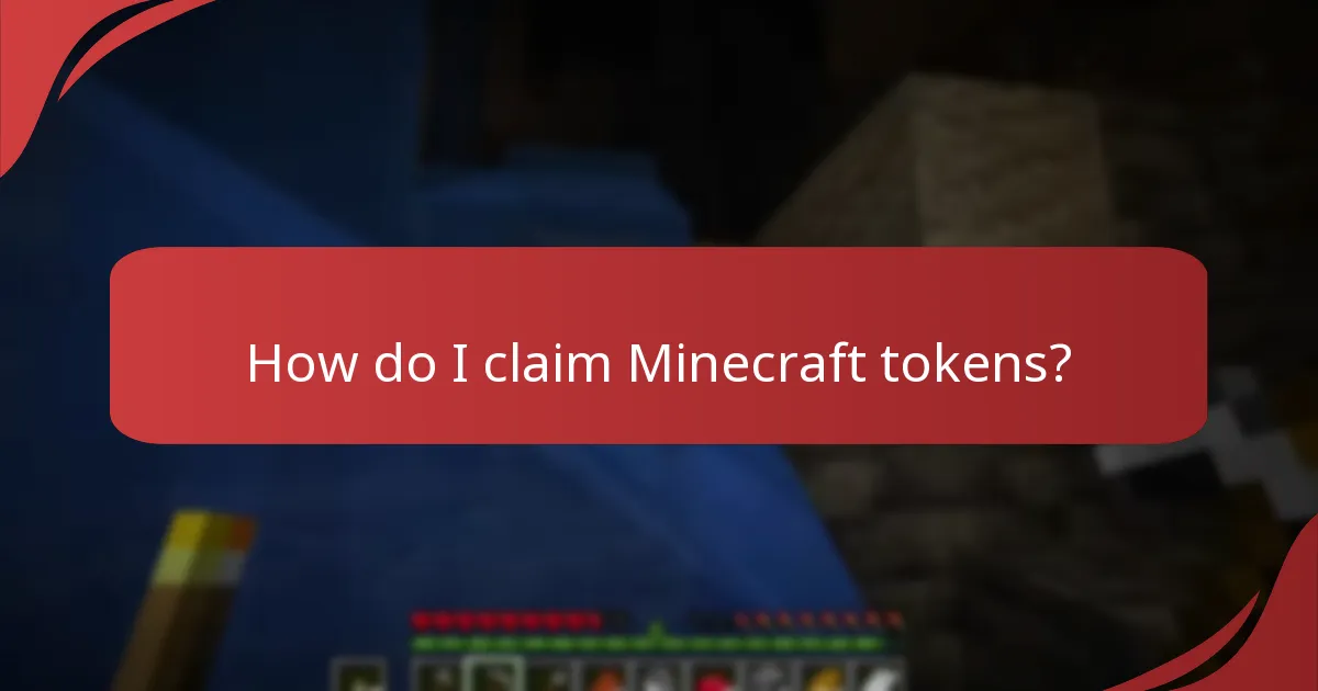 How can Minecraft tokens be used for subscriptions?