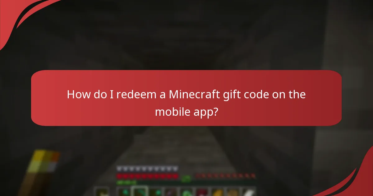 What are the regional restrictions for Minecraft gift code redemption?