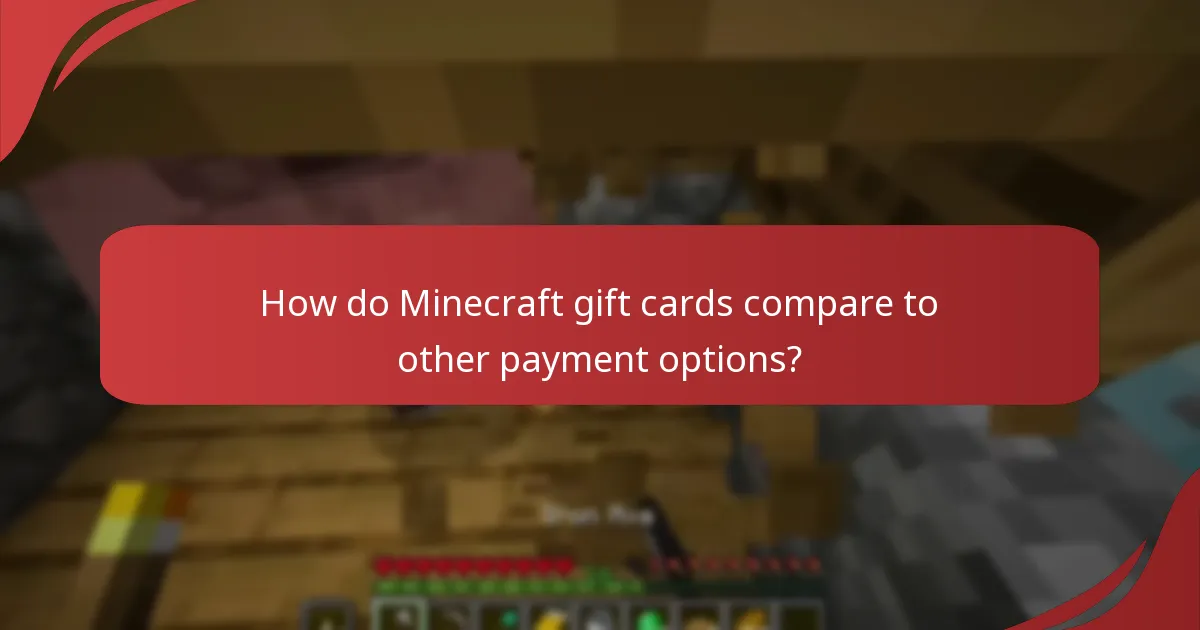 What are the gift code limits for Minecraft gift cards?