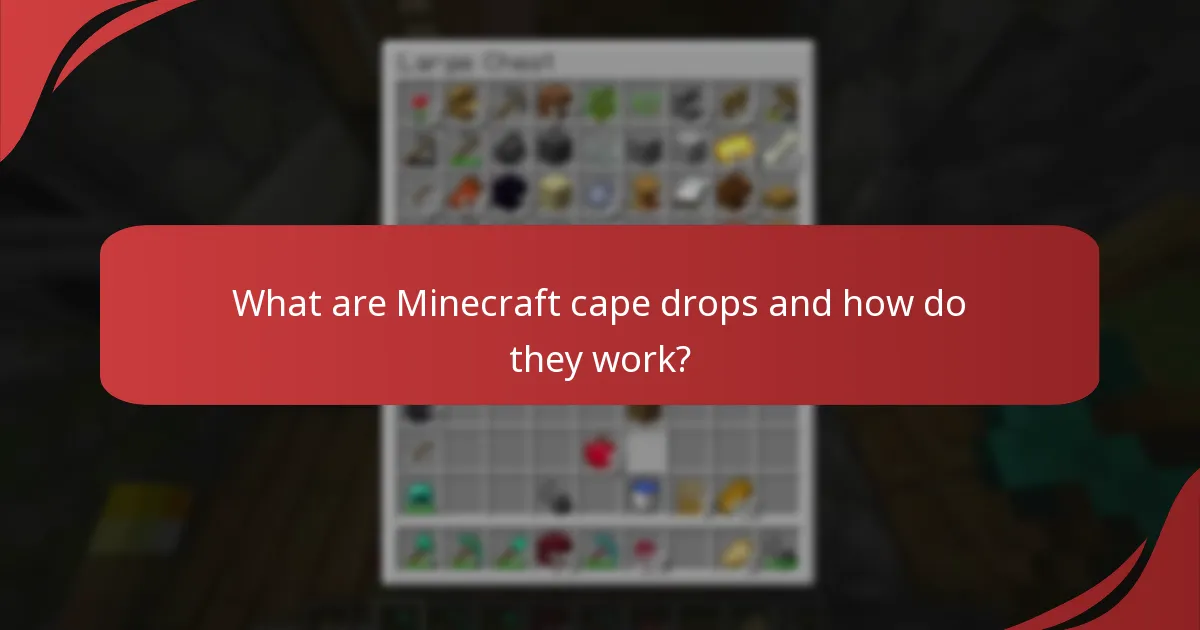 How can I troubleshoot cape drop issues?