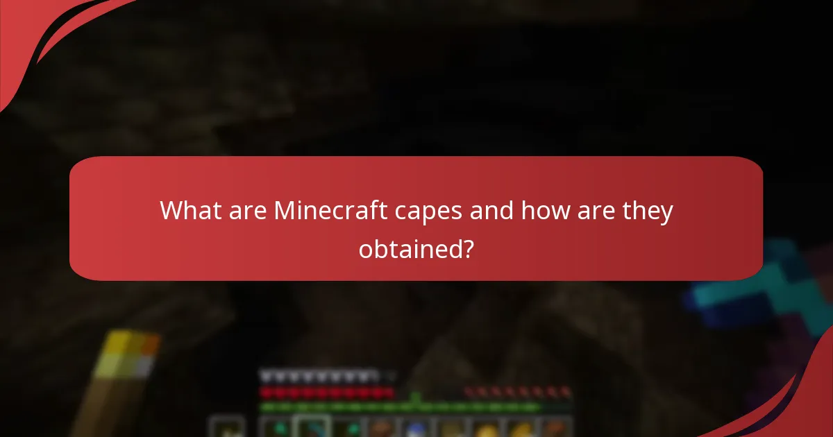 How do Minecraft capes compare to other in-game items?