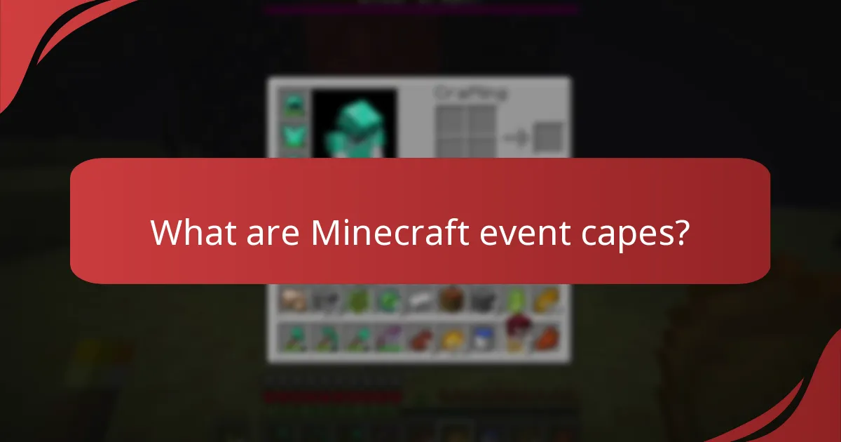 How can you customize your Minecraft cape?