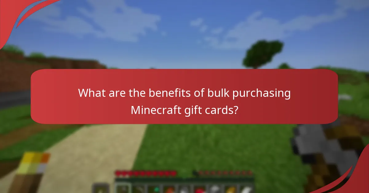 Where can you purchase Minecraft gift cards in bulk?