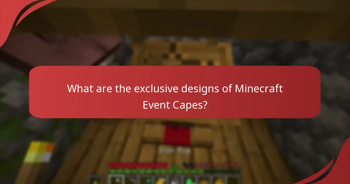 How to obtain Minecraft Event Capes?