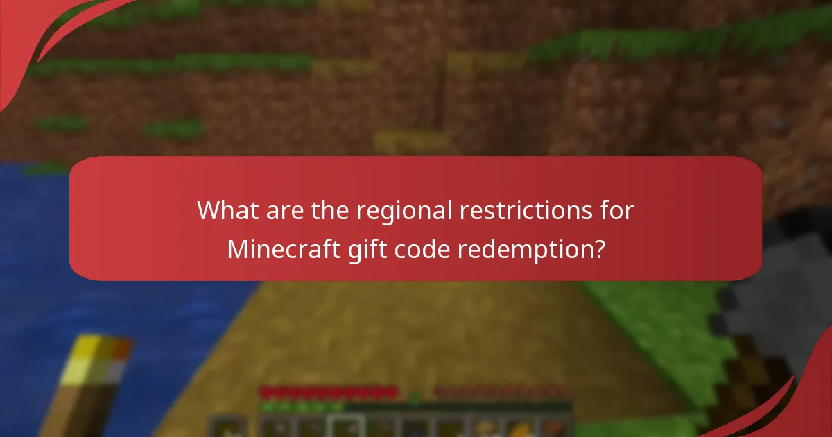 Which factors affect the success of gift code redemption?