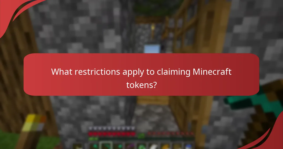 What are the implications of regional restrictions on token claims?