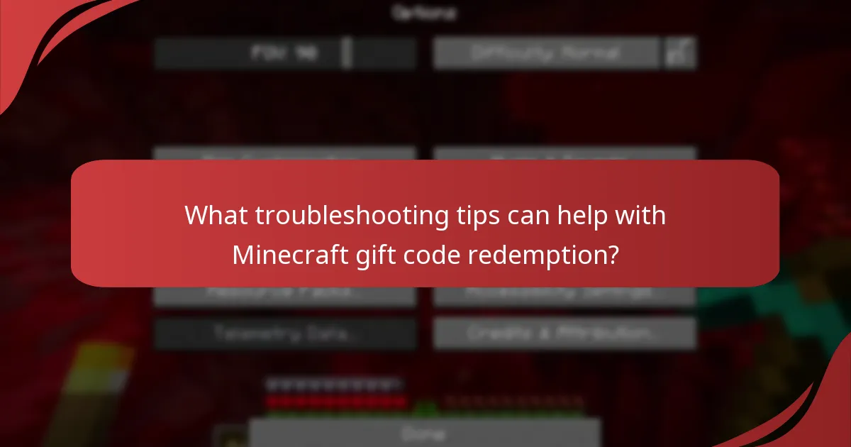 What are the frequently asked questions about Minecraft gift codes?